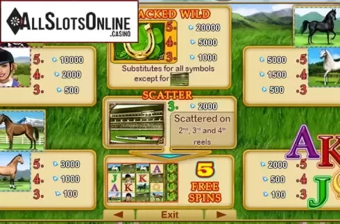 Screen2. 50 Horses from EGT