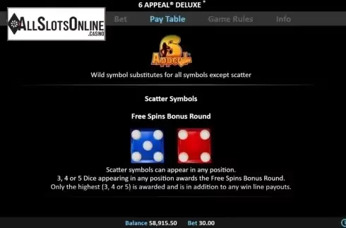 Features. 6 Appeal Deluxe from Realistic