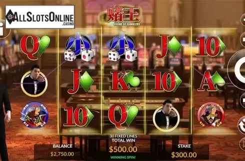 Game workflow 4. A King Of Gamblers from Maverick