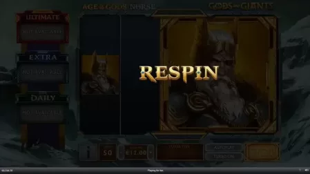 Age of the Gods Norse Gods and Giants slot screenshot 4