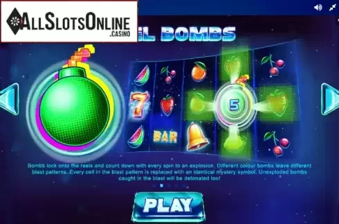 Paytable 2. Arcade Bomb from Red Tiger