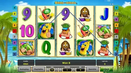 Bananas Go Bahamas slot screenshot 2