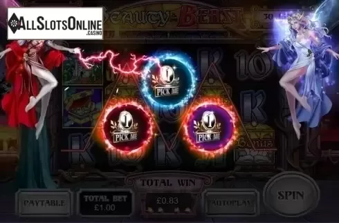 Pick me bonus screen. Beauty and the Beast (Leander) from Asylum Labs Inc.