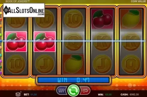 Win Screen 2. Book Of Jokers from Games Inc