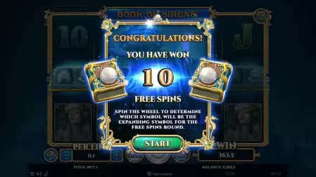 Book Of Sirens slot screenshot 4