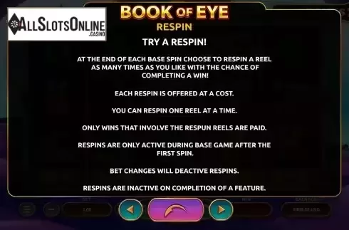 Respin screen