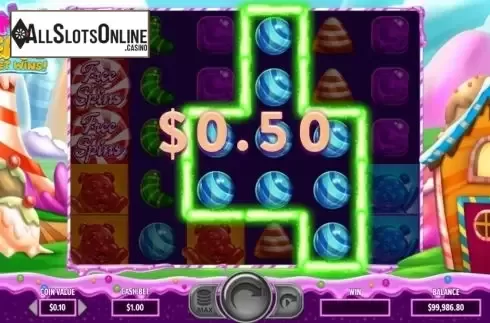 Win Screen 1. Candy Bears Sweet Wins from NetGaming