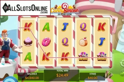 Win Screen. Candy Smash from Maverick