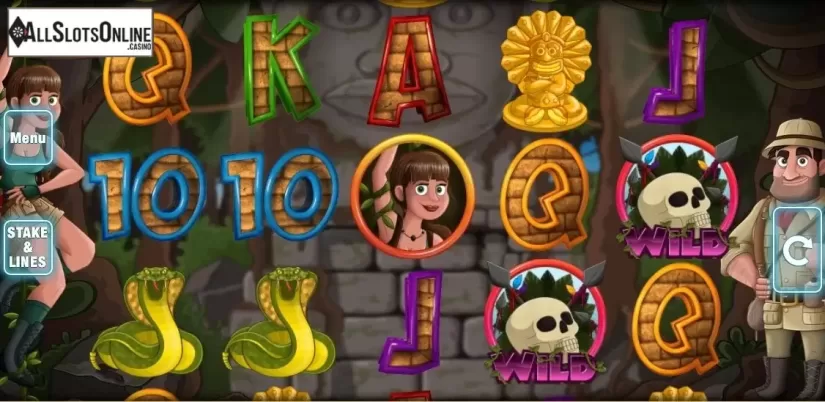 Screen 1. Cave Raiders HD from Nektan