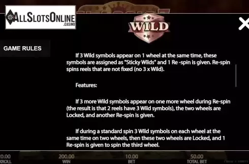 Sticky Wild screen