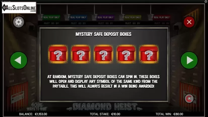 Features. Diamond Heist from CORE Gaming