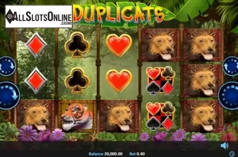 Reel Screen. Duplicats from Realistic