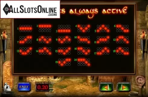 Screen7. Egyptian Goddess from Blueprint