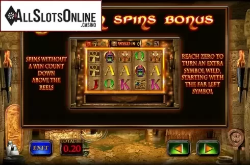Screen5. Egyptian Goddess from Blueprint