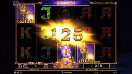 Egyptian Rebirth II slot screenshot 2