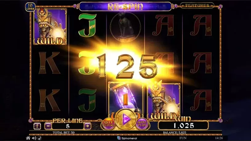 Egyptian Rebirth II slot screenshot 2