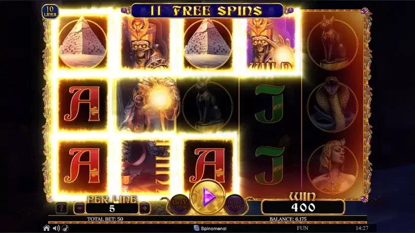 Egyptian Rebirth II slot screenshot 5