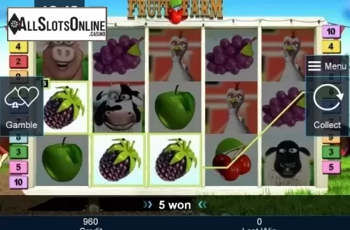 Win. Fruit Farm (Green Tube) from Greentube