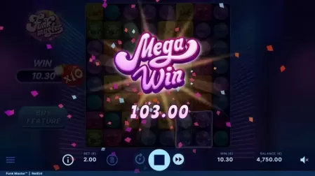 Funk Master slot screenshot 4