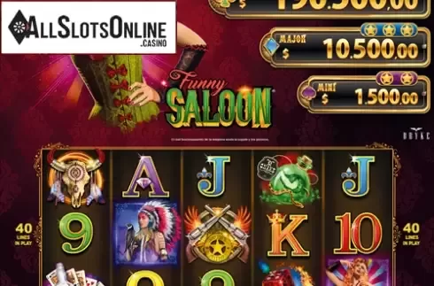 Reel Screen 1. Funny Saloon from ZITRO