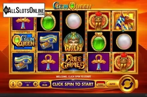 Reel Screen. Gem Queen from Skywind Group