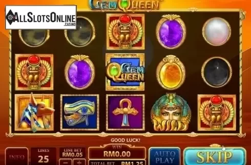Reel Screen. Gem Queen from Skywind Group