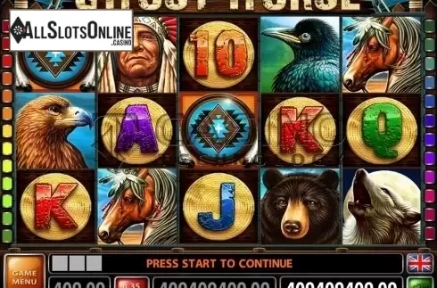 Screen2. Ghost Horse from Casino Technology