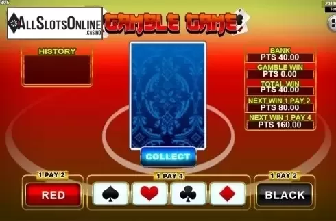 Gamble screen. God's Kitchen from Spadegaming