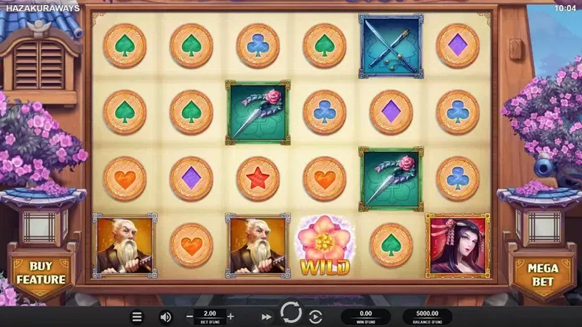 Hazakura Ways slot screenshot 1