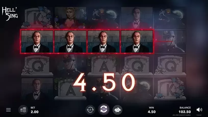 Hell'Sing slot screenshot 2