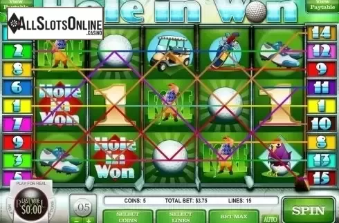 Screen3. Hole in Won from Rival Gaming