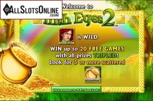 Game features. Irish Eyes 2 from NextGen