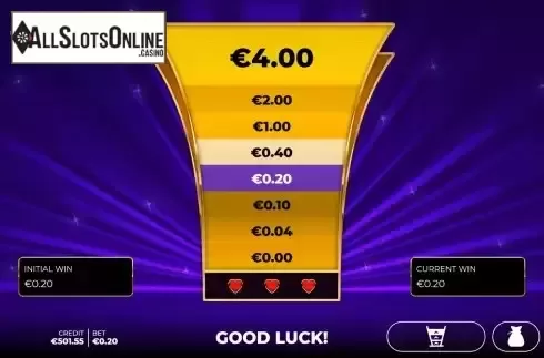 Ladder game screen