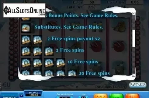Screen3. Kiss The Sky Climbing Slot from SkillOnNet