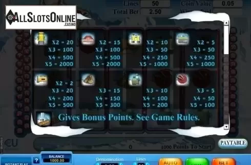 Screen2. Kiss The Sky Climbing Slot from SkillOnNet