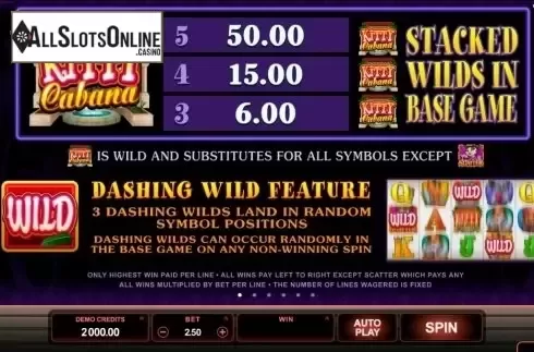 Screen2. Kitty Cabana from Microgaming