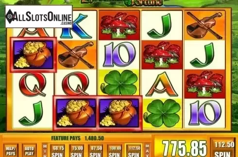 Win 1. Leprechaun's Fortune from WMS