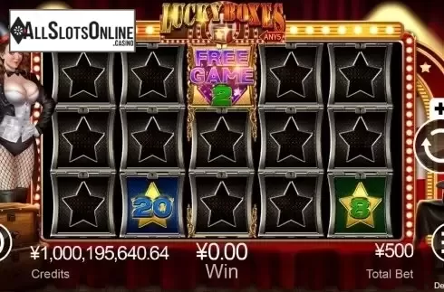 Reel Screen. Lucky Boxes from CQ9Gaming