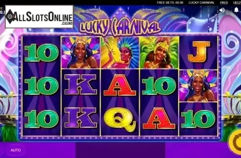 Reel Screen. Lucky Carnival from Red Tiger