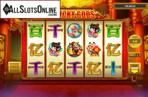 Reel screen. Lucky Gods from Banana Whale Studios