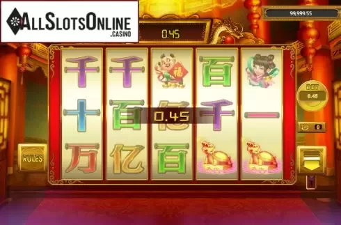 Win screen 1. Lucky Gods from Banana Whale Studios