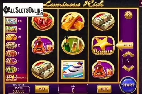 Game screen