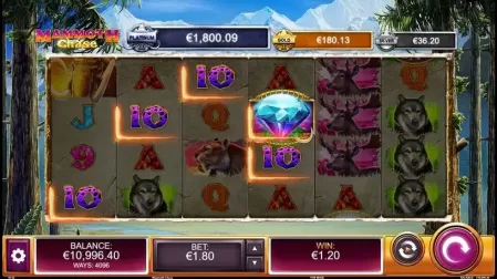 Mammoth Chase slot screenshot 3