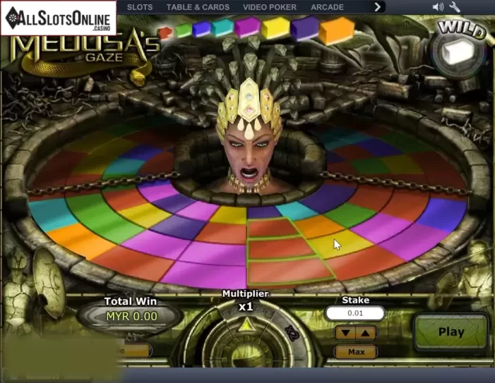 screen. Medusa's Gaze (Playtech) from Playtech