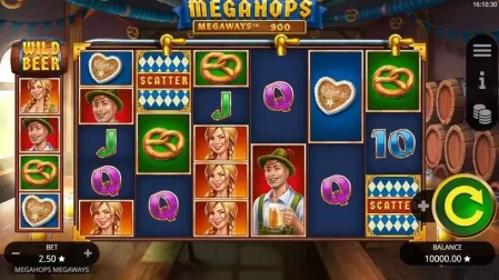 Megahops Megaways slot screenshot 1