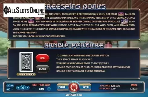 FS feature screen