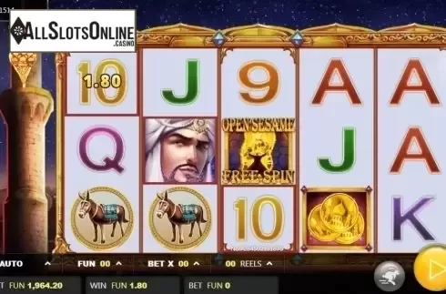 Win screen. Open Sesame II from JDB168