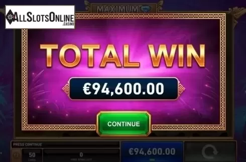 Total Win. Panther Pays from Playtech
