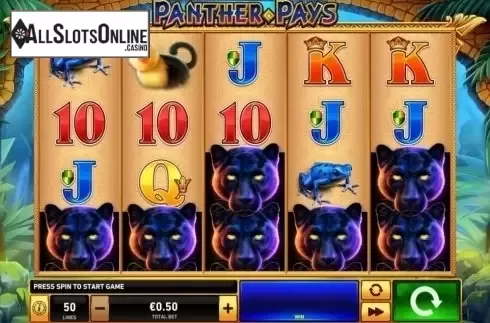Reel Screen. Panther Pays from Playtech