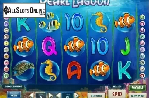 Reels. Pearl Lagoon from Play'n Go